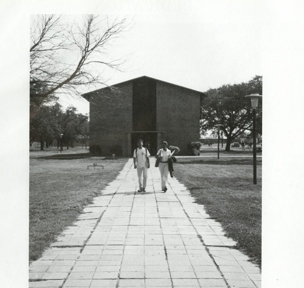 The brick walk to Morris Chapel (Juntos 2001)